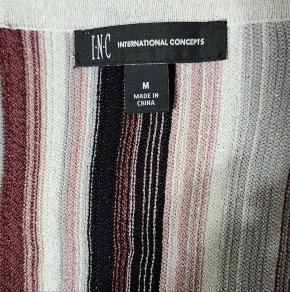 INC International Concepts Multicolor Striped Tank Top - Picture 5 of 6